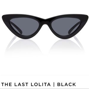 Black Cat Eye Sunglasses Adam Selman x Le Specs
